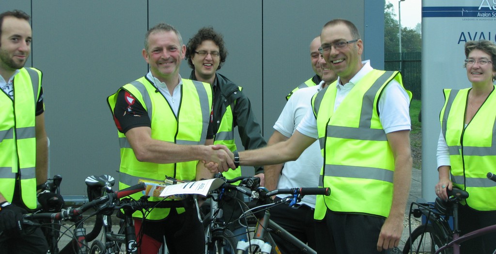 Cycle to Work Aidan 70mile award